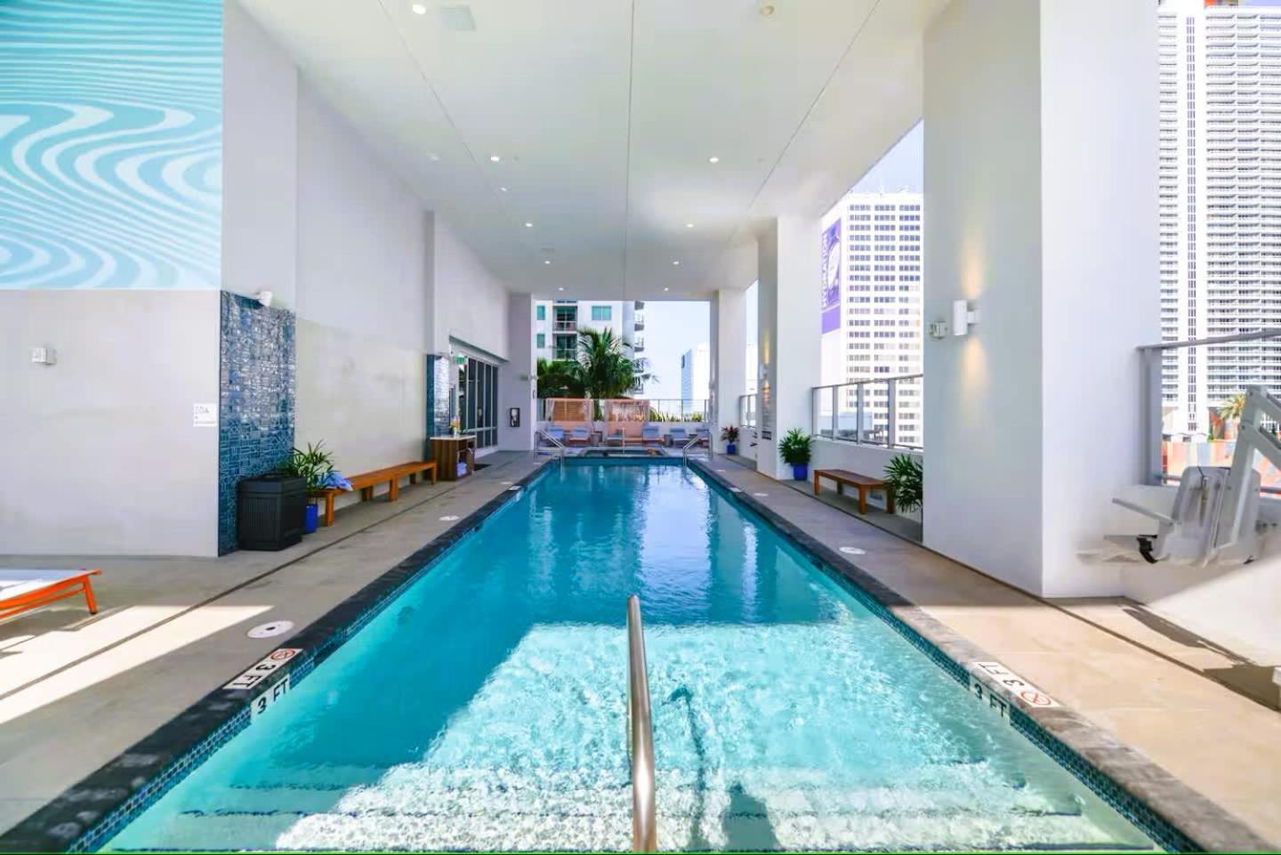 Heart Of Downtown Miami Studio Pool & Gym Apartment Exterior photo